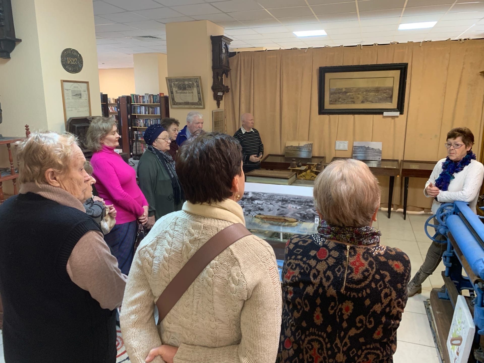 Участники проекта «Активное долголетие» из Подольска посетили Озерский краеведческий музей