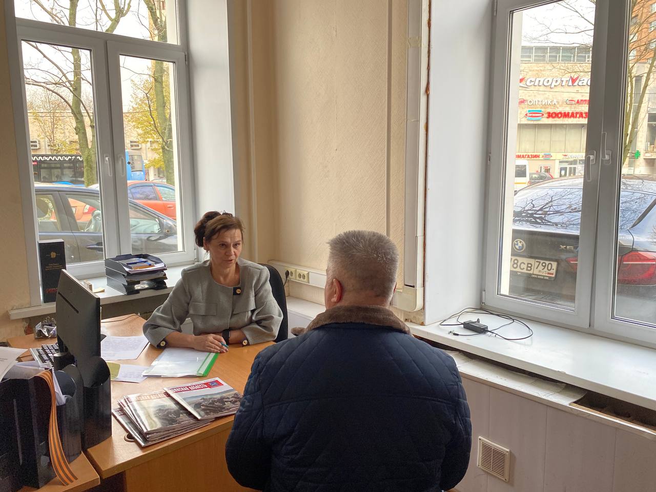 Сотрудники администрации Подольска провели прием жителей Центрального микрорайона Сотрудники администрации Подольска провели прием жителей Центрального микрорайона