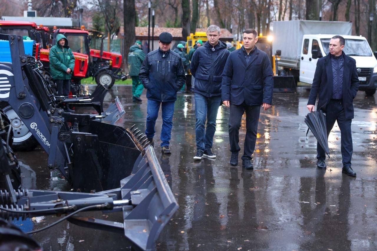 Готовность ПКиО имени Виктора Талалихина к зимнему содержанию проверил глава Подольска Готовность ПКиО имени Виктора Талалихина к зимнему содержанию проверил глава Подольска