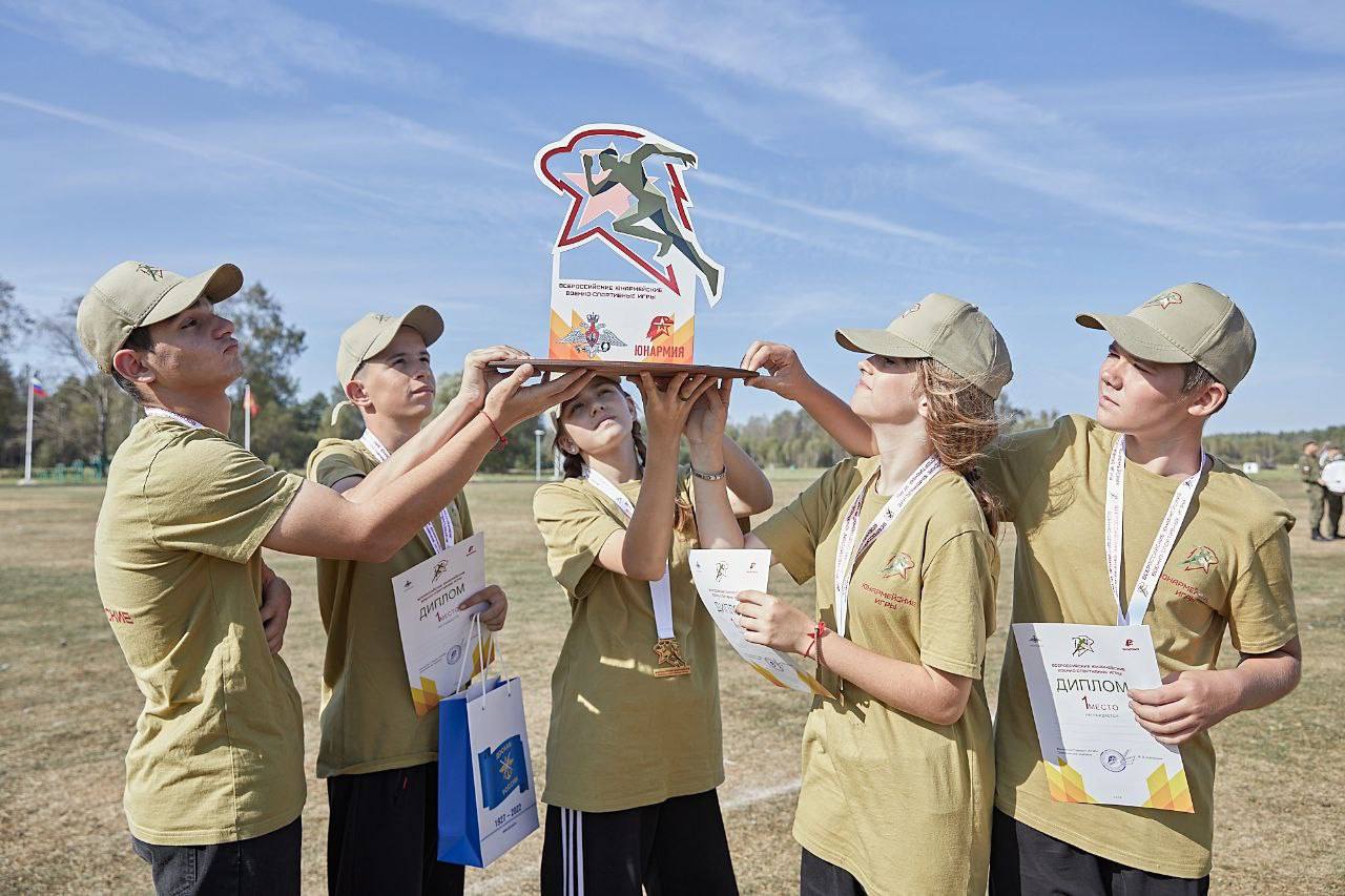 Очередная победа подольских юнармейцев