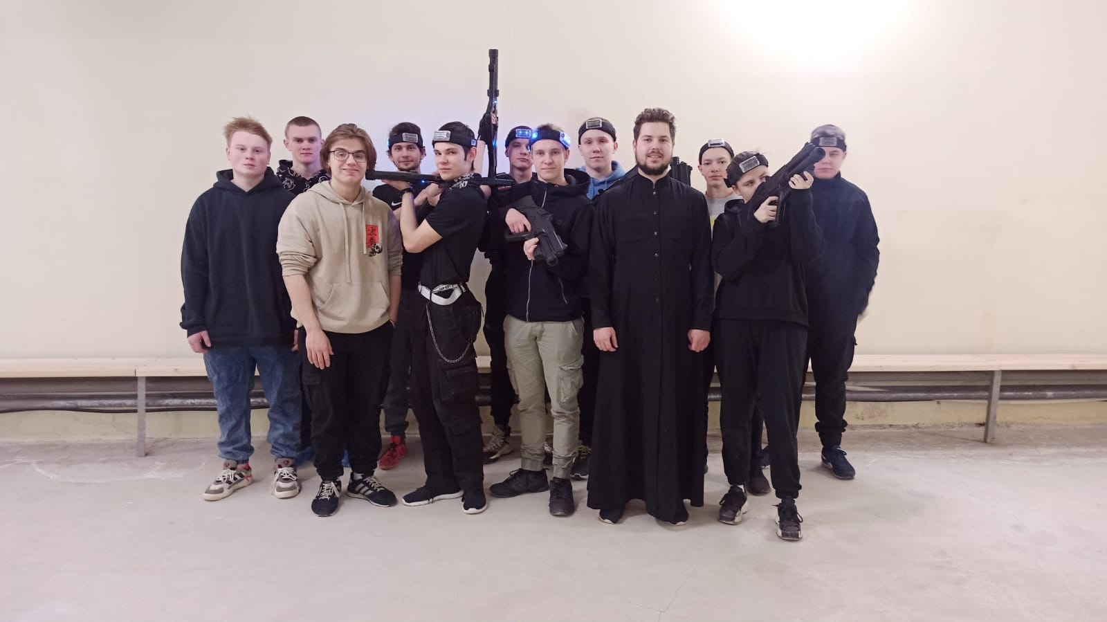 Турнир по лазертагу для православной молодёжи