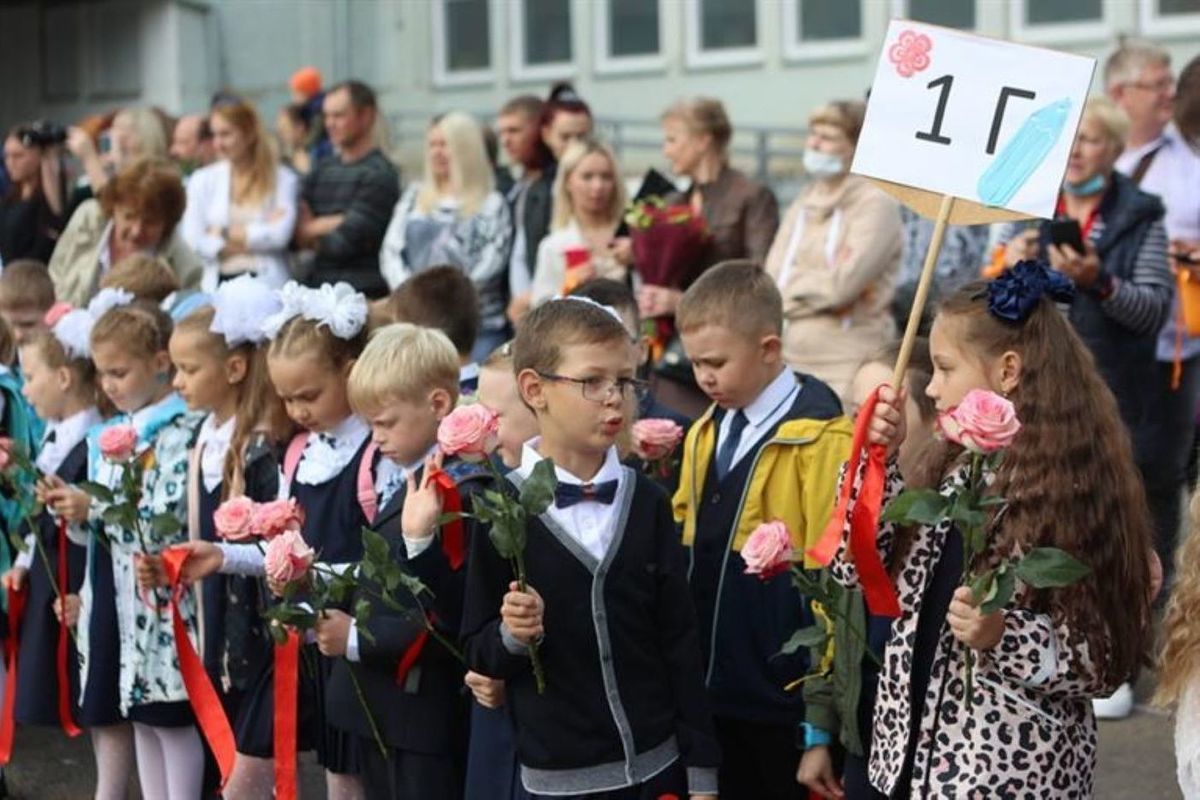 На запись в первый класс независимо