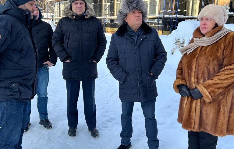 Строительство детского сада на Красной Горке близится к завершению