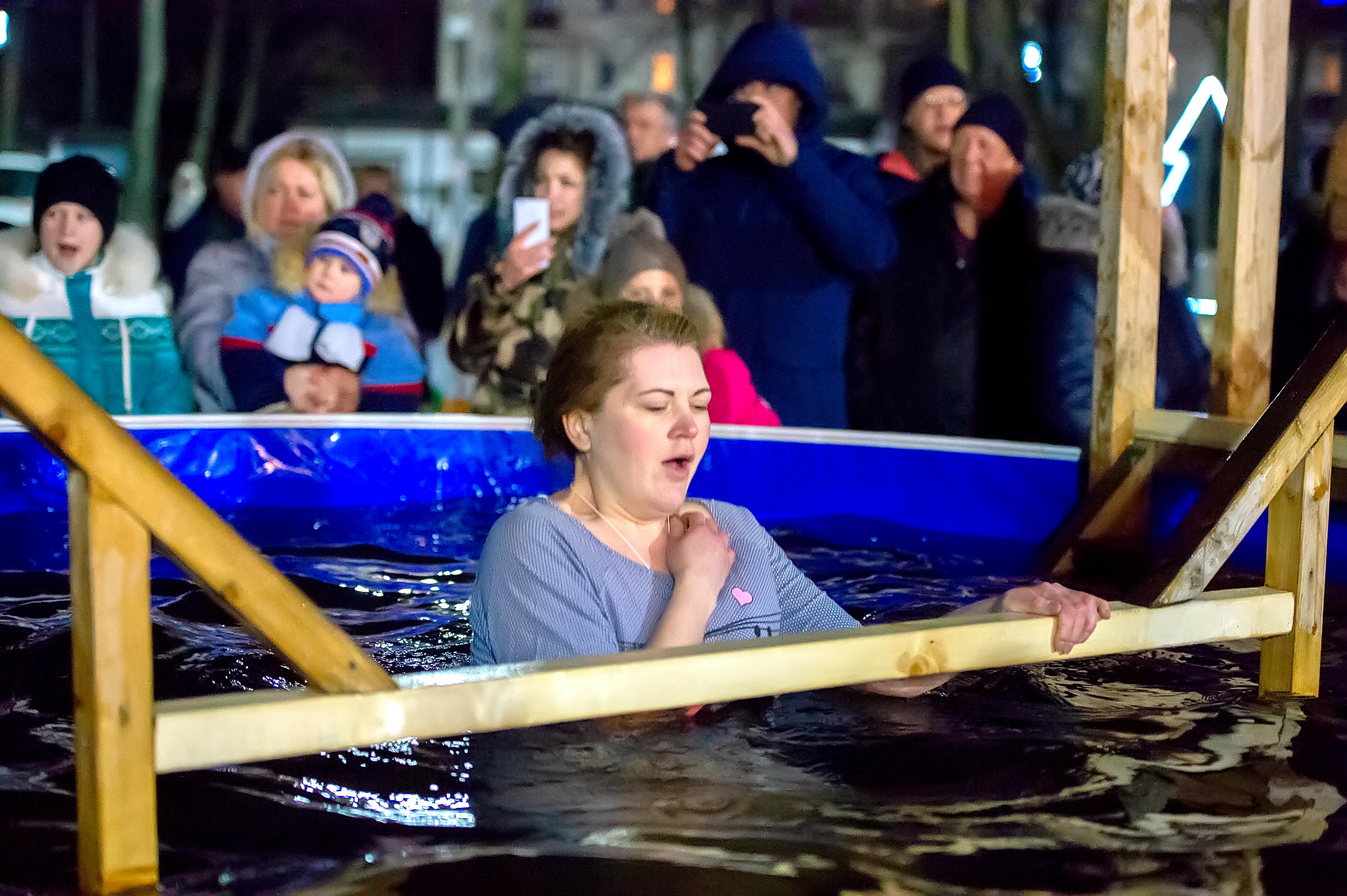 Крещенские купания в Подольске