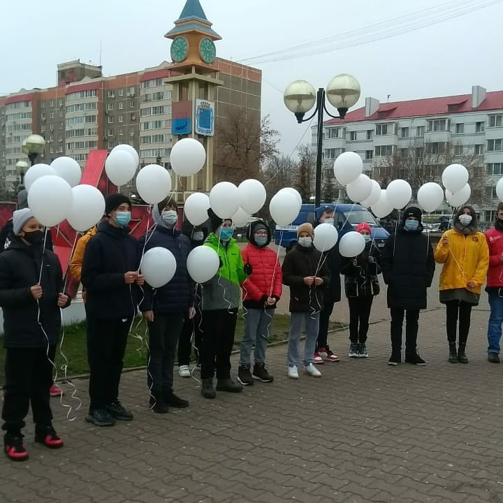 Тематическое мероприятие ко Всемирному дню памяти жертв ДТП прошло 13 ноября в сквере Поколений