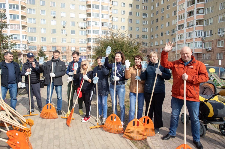 В третьем муниципальном субботнике в Подольске приняли участие 18 562 человека и 126 единиц техники
