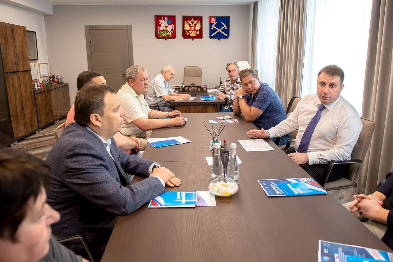 Глава Подольска продолжает встречи с руководством крупных предприятий
