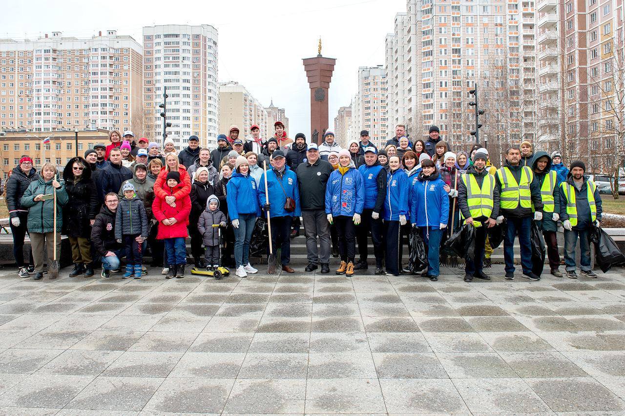 В первом субботнике приняли участие более шести тысяч человек!