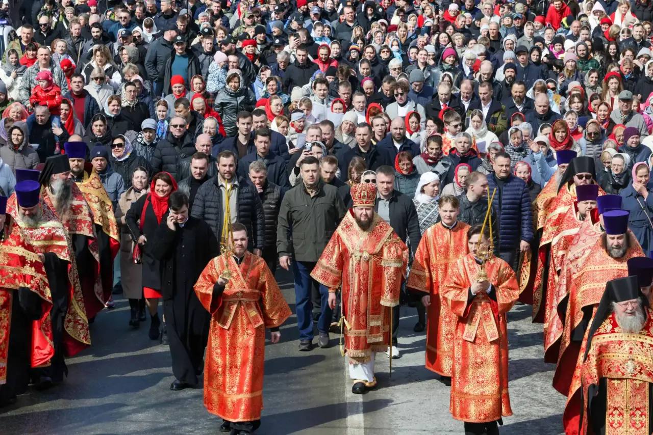 Крестный ход прошел в центре Подольска 