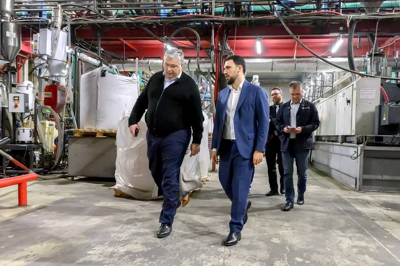 Министр ЖКХ Подмосковья посетил Климовский трубный завод