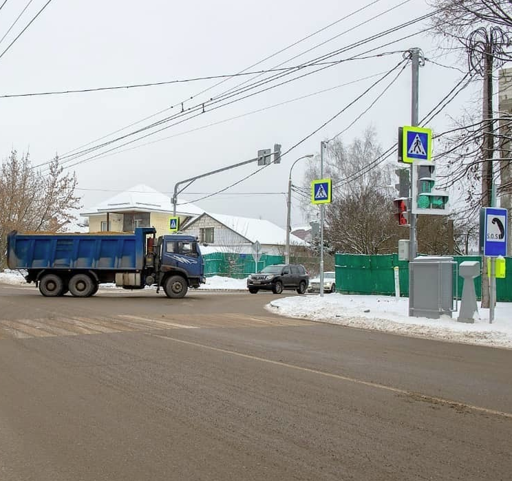 В Подольске ввели в эксплуатацию шесть новых светофорных объектов типа Т-1