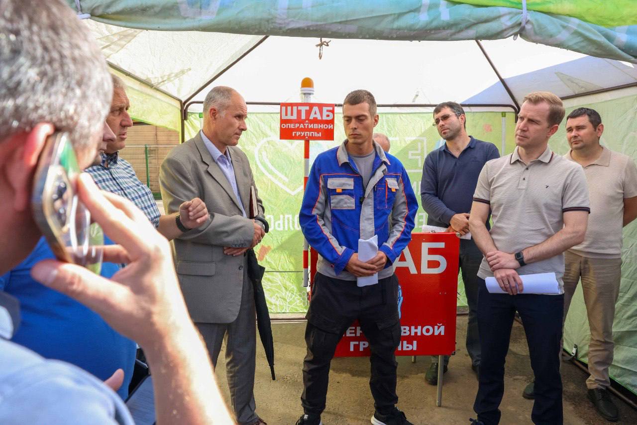 Тренировку действий при ЧС отработали в Подольске на Почтовой улице
