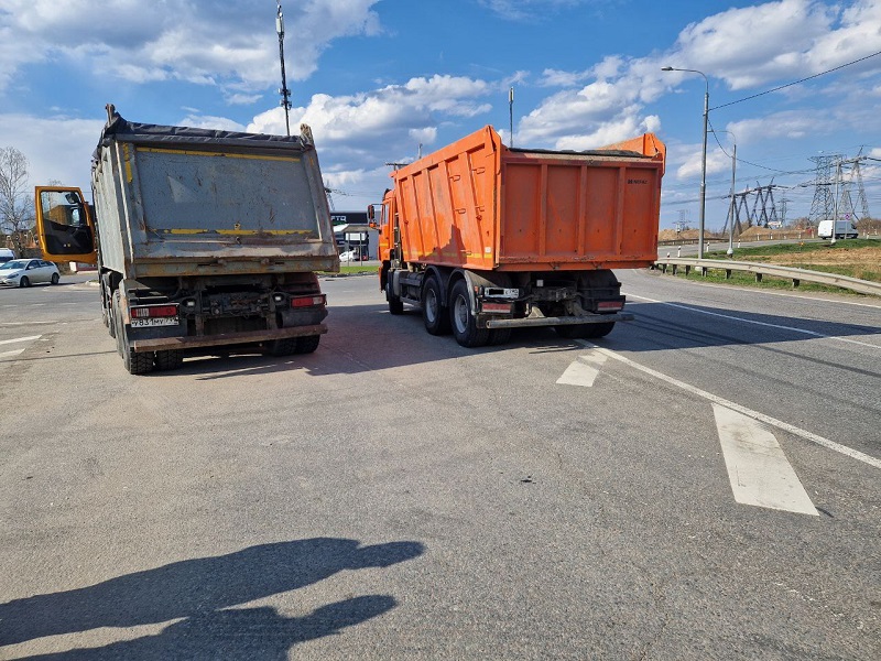Перевозчик строительного мусора ответит за нарушение в Подольске