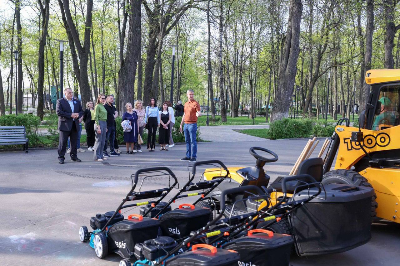 Мониторинг готовности парка Талалихина к летнему сезону провели в Подольске