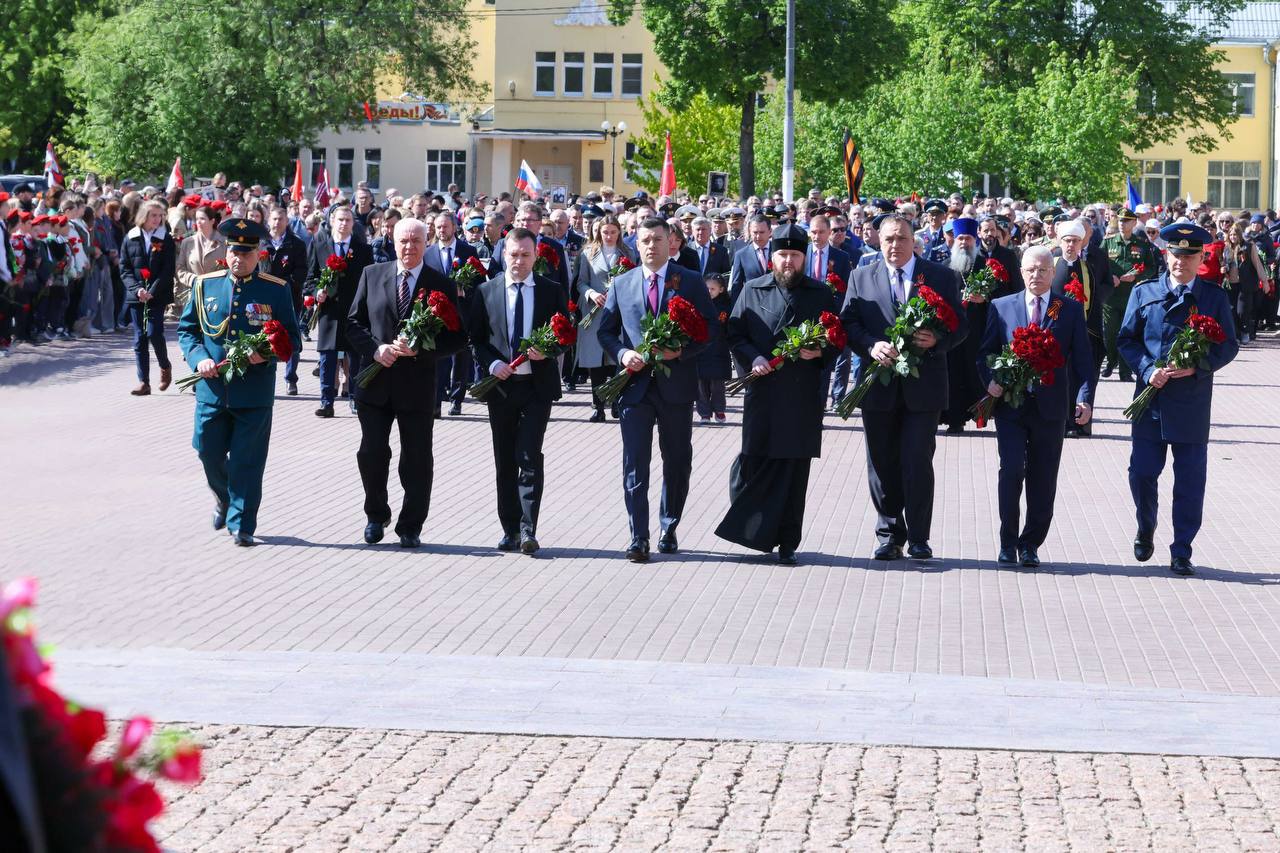 Памятные мероприятия прошли в Подольске в годовщину Победы