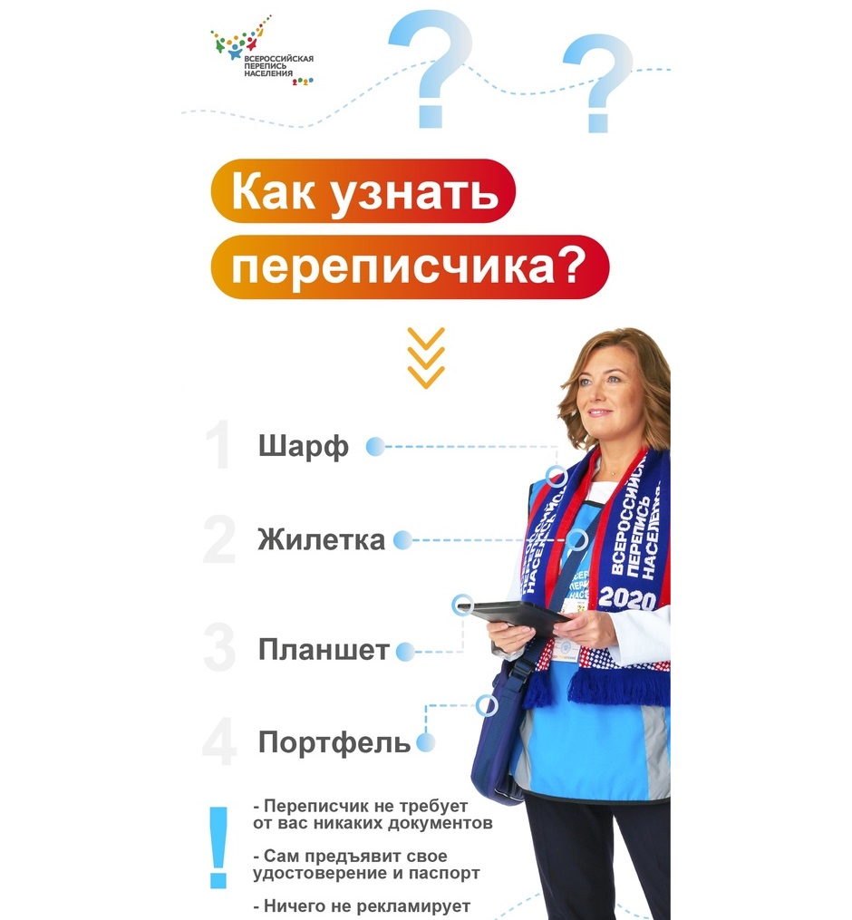 С 15 октября по 14 ноября проходит перепись населения