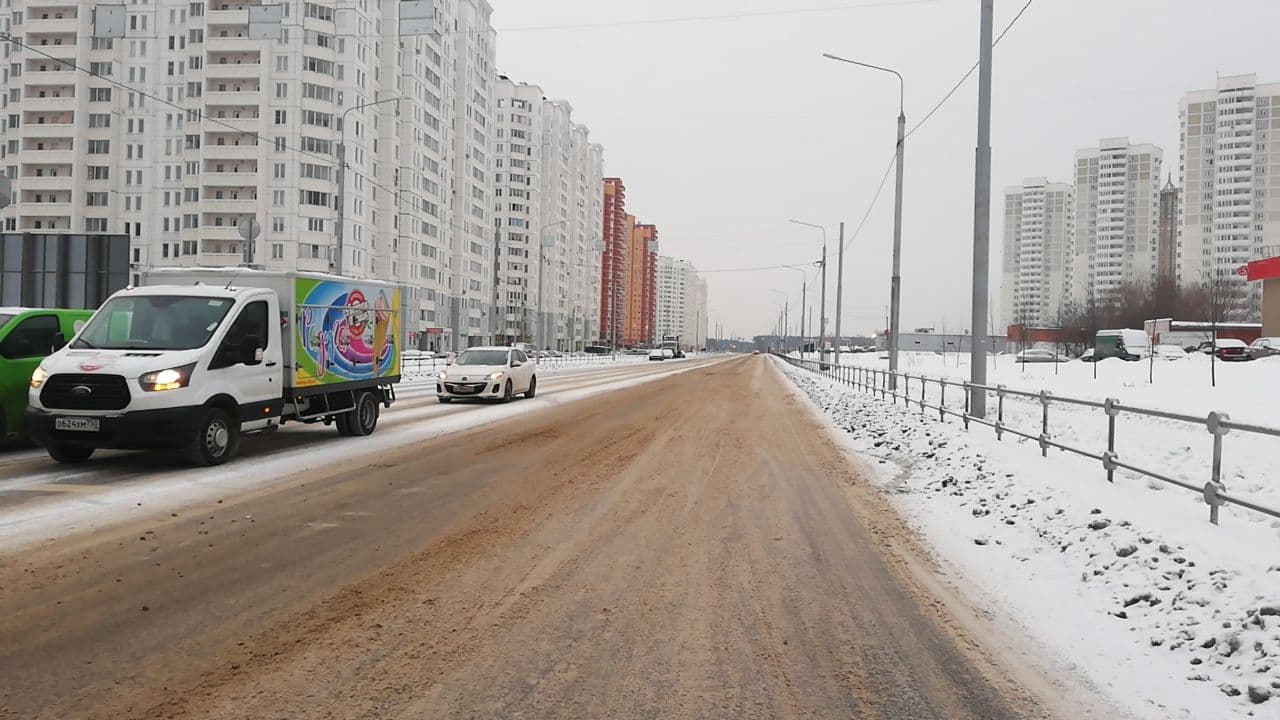 Проведена проверка зимнего содержания нового участка автодороги по улице 43-й Армии