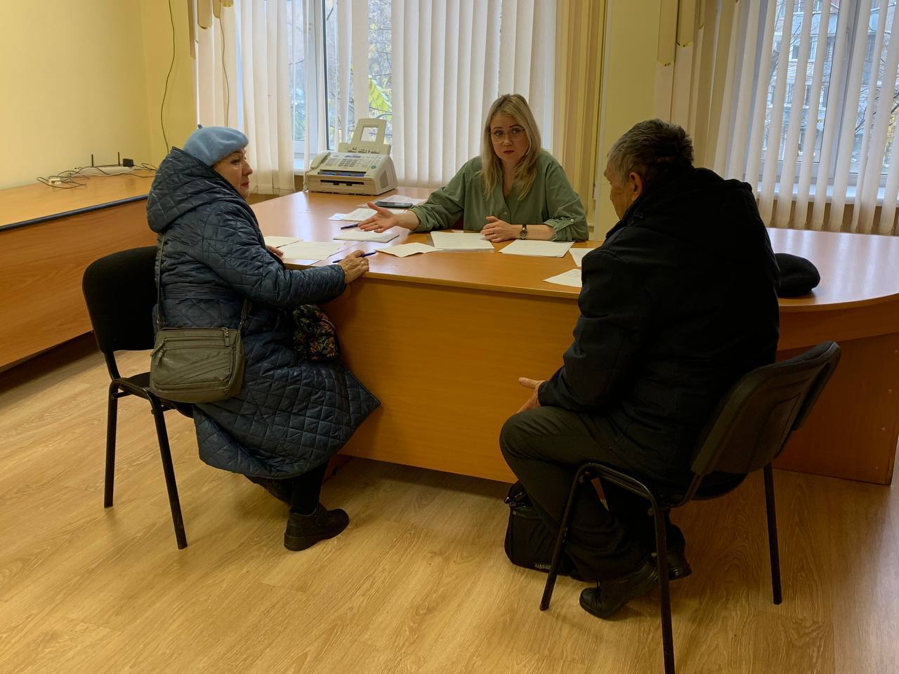 Сотрудники администрации Подольска провели личный приём жителей Климовска