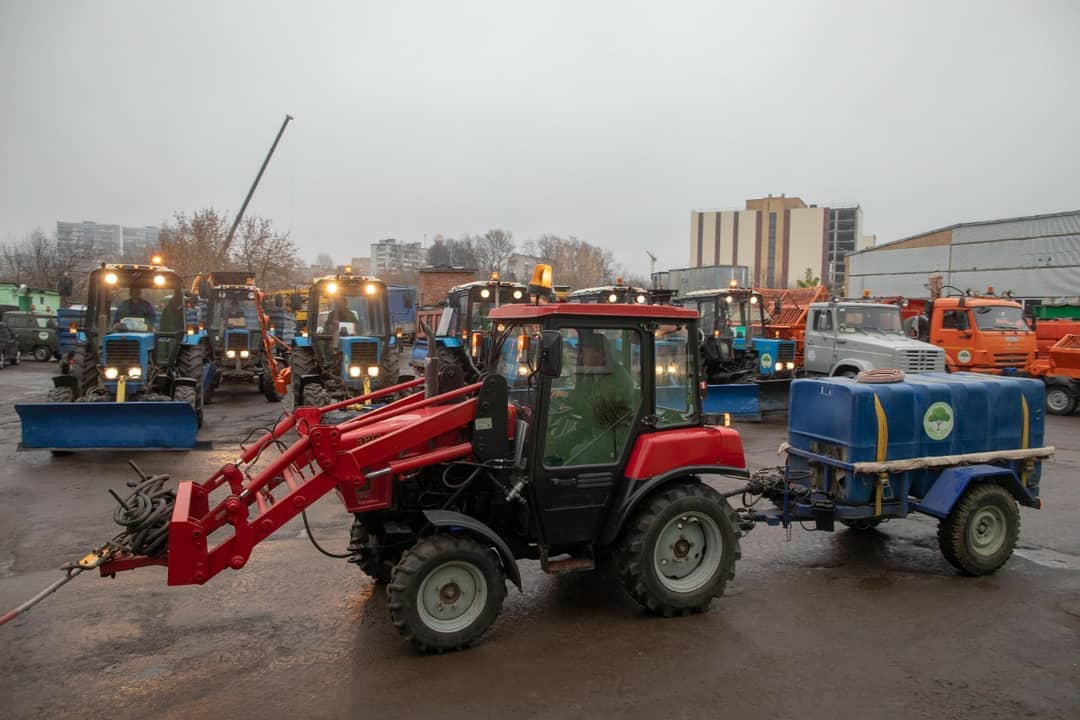 Дорожные службы работают в усиленном режиме