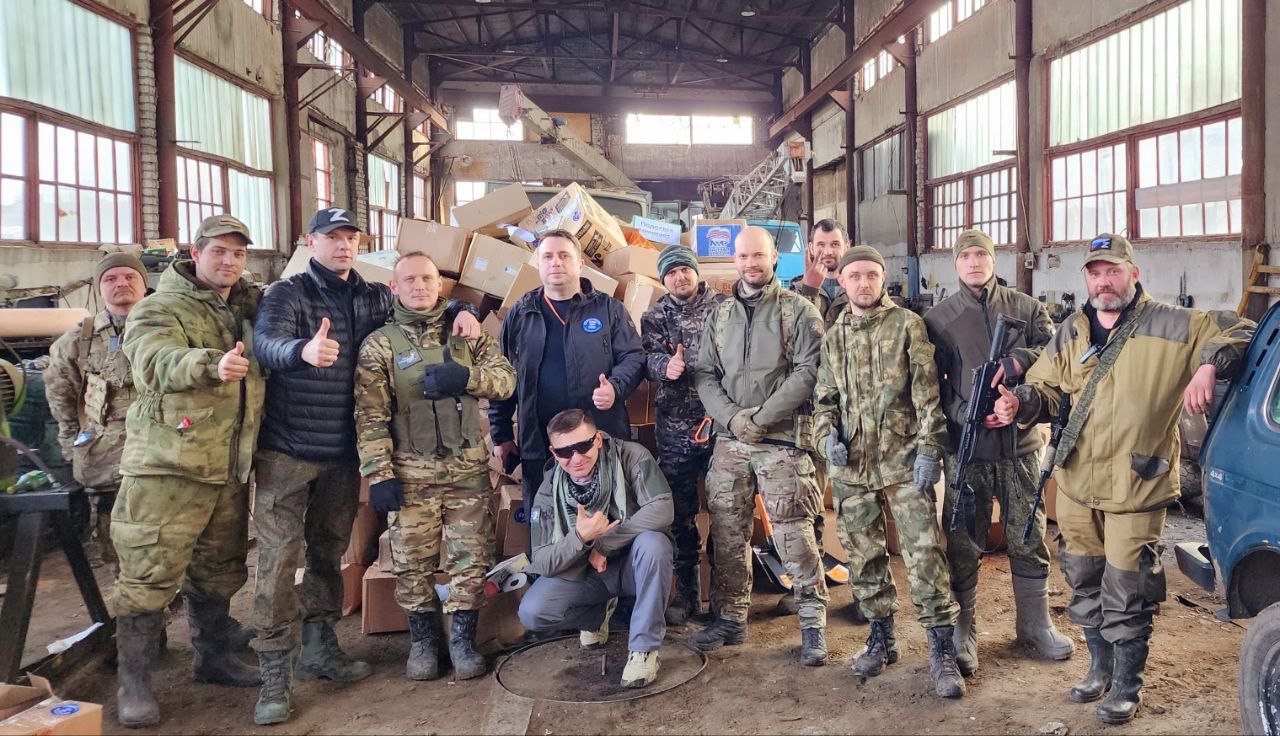 Подольская делегация во главе с Д. Жариковым доставила гумпомощь в зону СВО