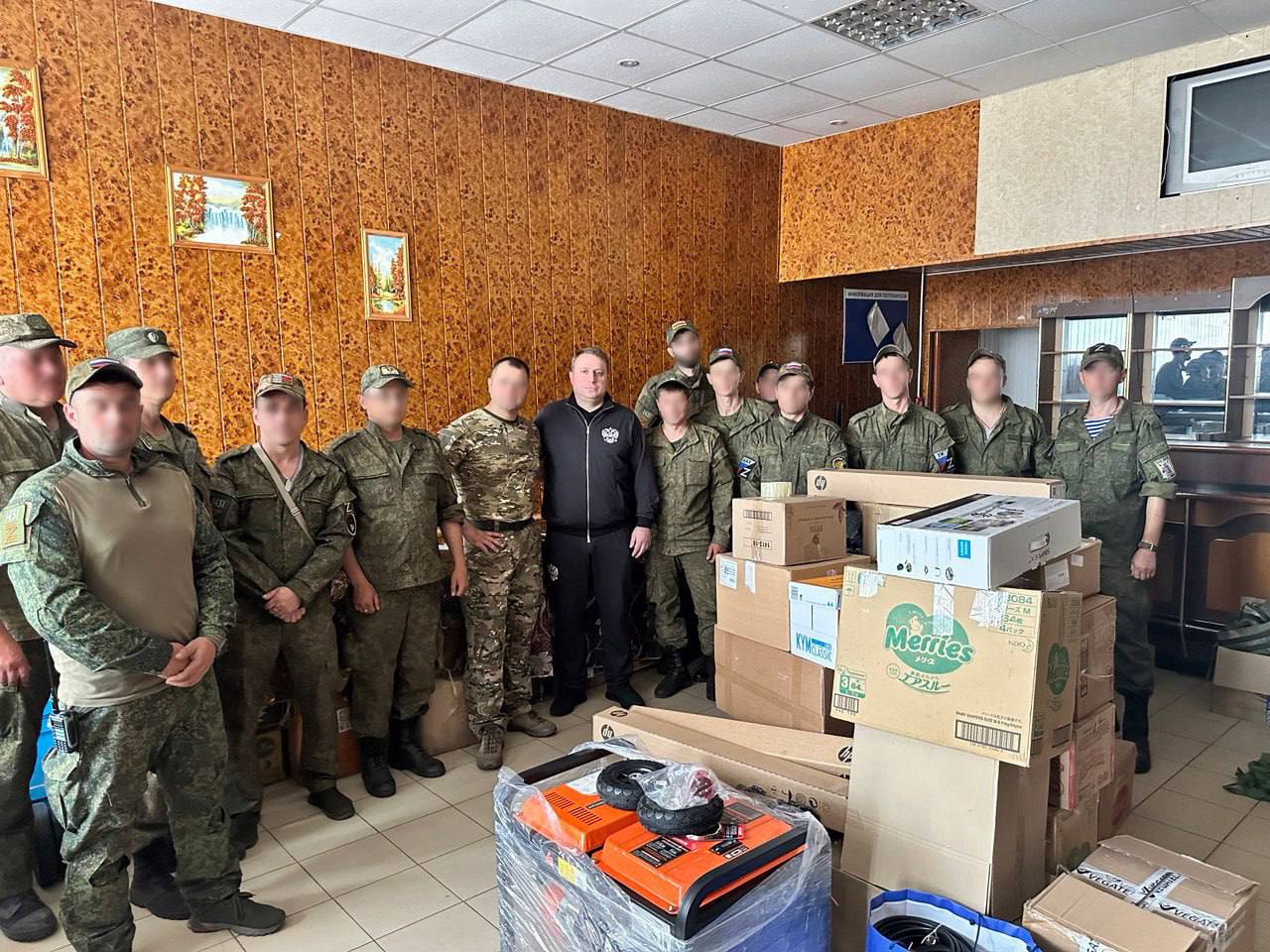 Глава Подольска навестил мобилизованных жителей, выполняющих задачи в зоне СВО