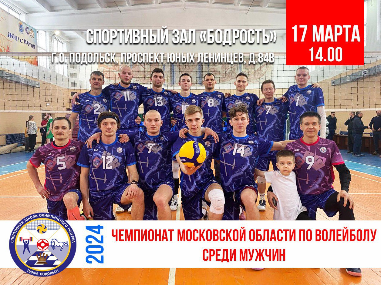 Финал чемпионата Московской области по волейболу