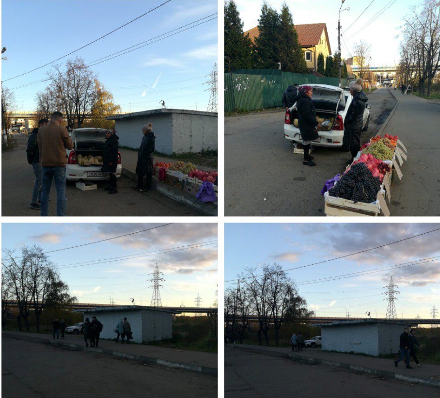 Рейды по выявлению незаконной торговли проходят в Подольске