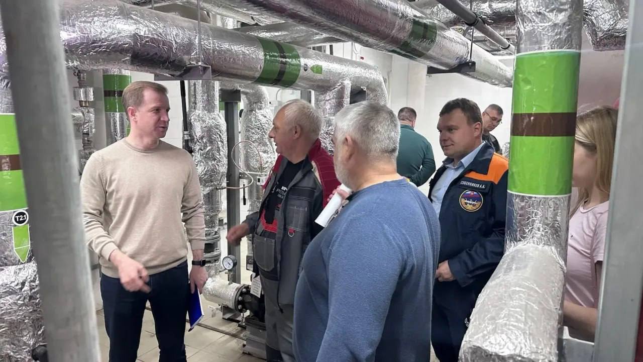 В Подольске первыми в регионе начали гидравлические испытания тепловых сетей 