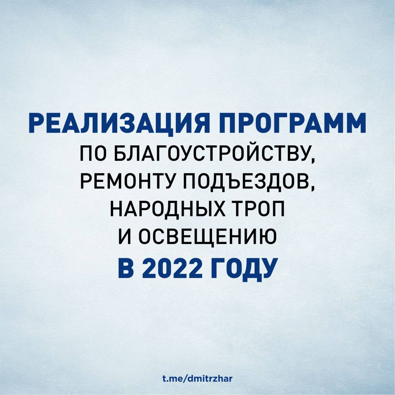 Реализация программ по благоустройству Подольска в 2022 году Реализация программ по благоустройству Подольска в 2022 году