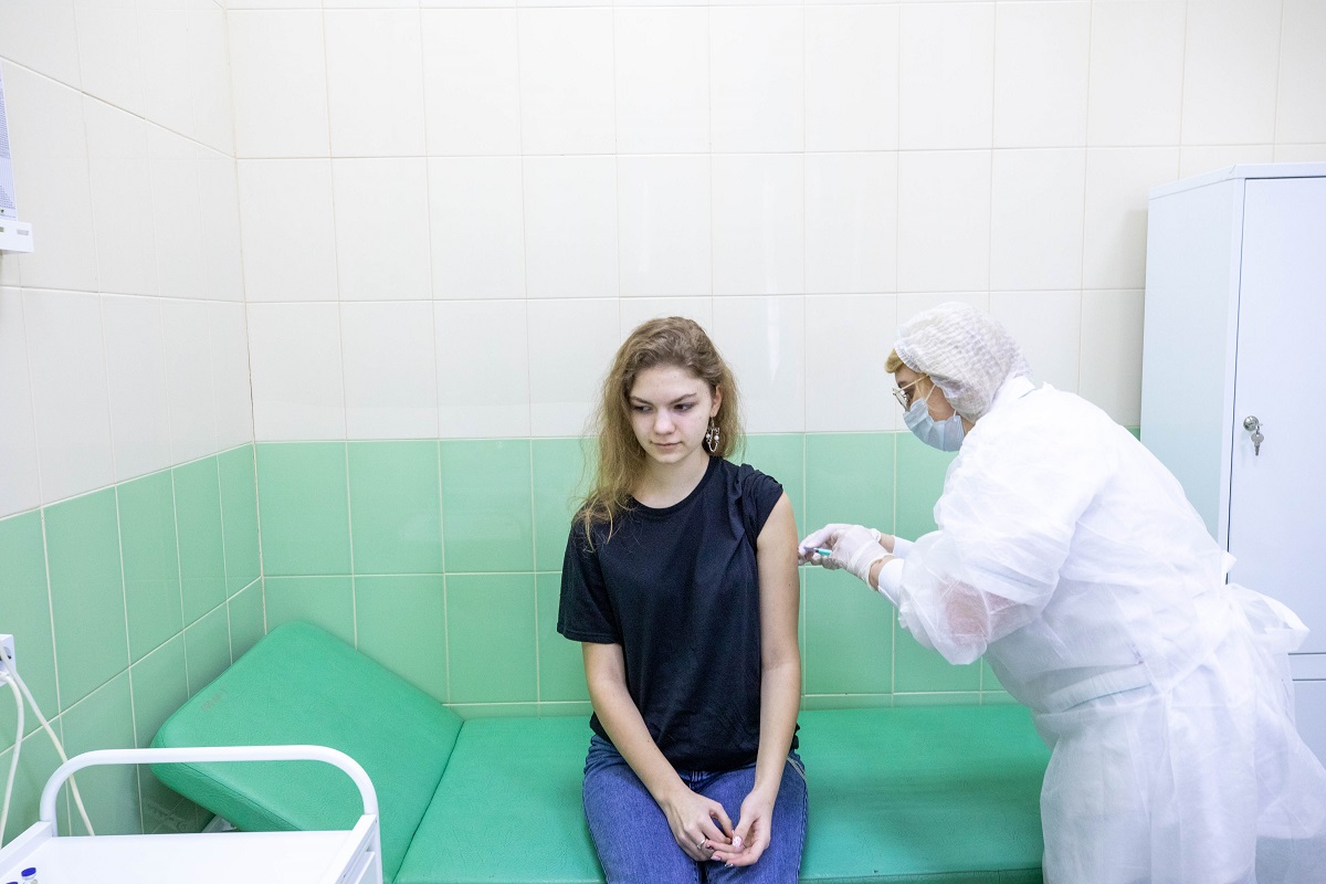 В Подольске продолжается массовая вакцинация населения от новой коронавирусной инфекции В Подольске продолжается массовая вакцинация населения от новой коронавирусной инфекции