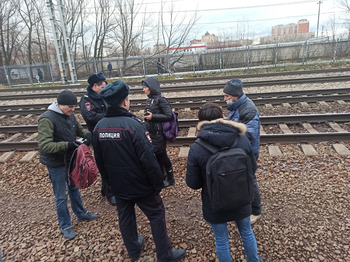 На станции Силикатная прошел рейд с участием представителей Административно-пассажирской инспекции МО, транспортной полиции, администрации Подольска, ОАО «РЖД», АО «ЦППК», СМИ