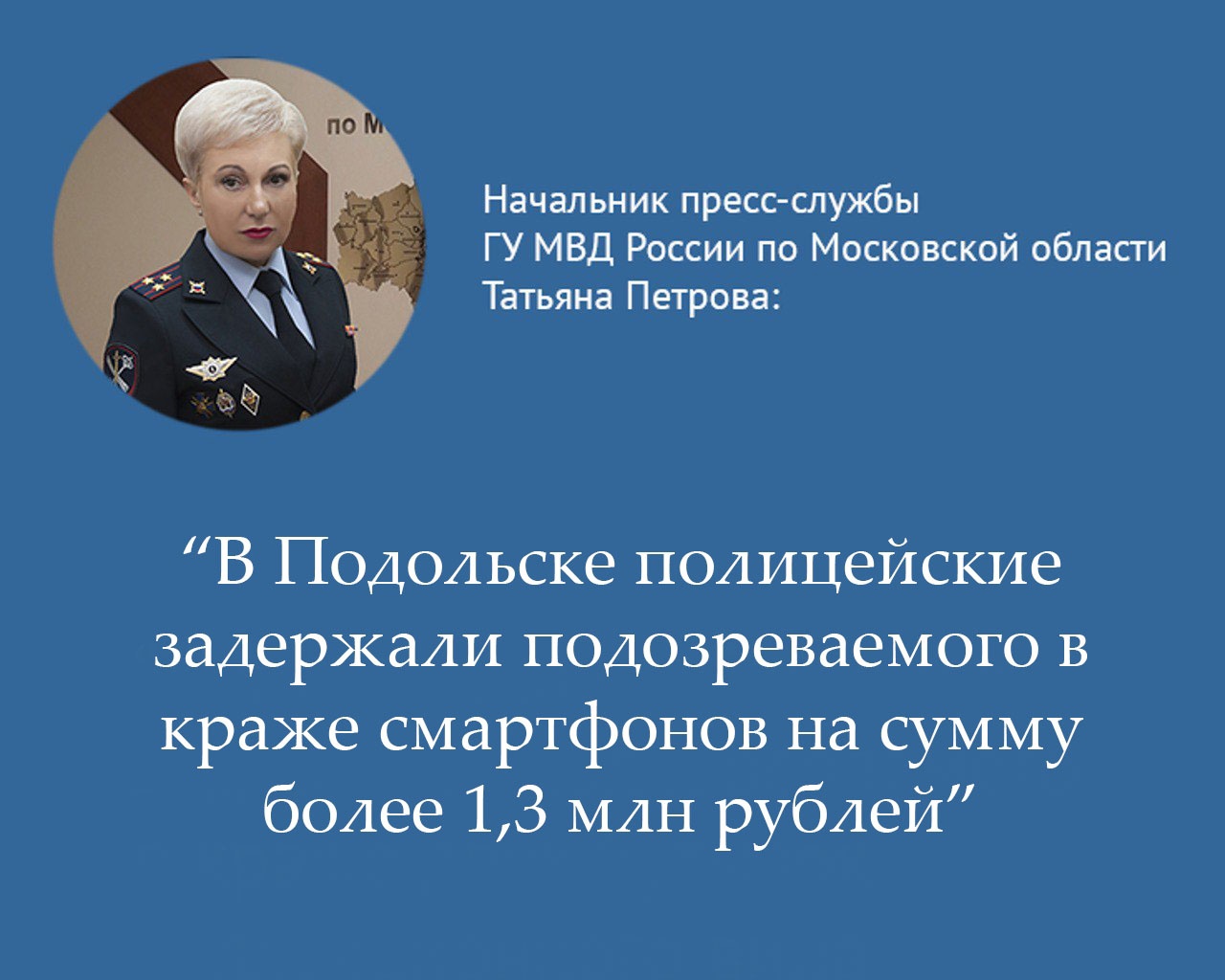 Похитителя смартфонов со склада задержали в Подольске