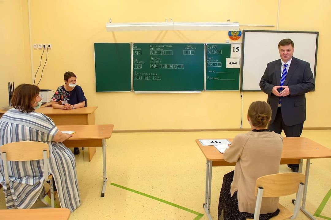 У выпускников Большого Подольска началась горячая пора экзаменов