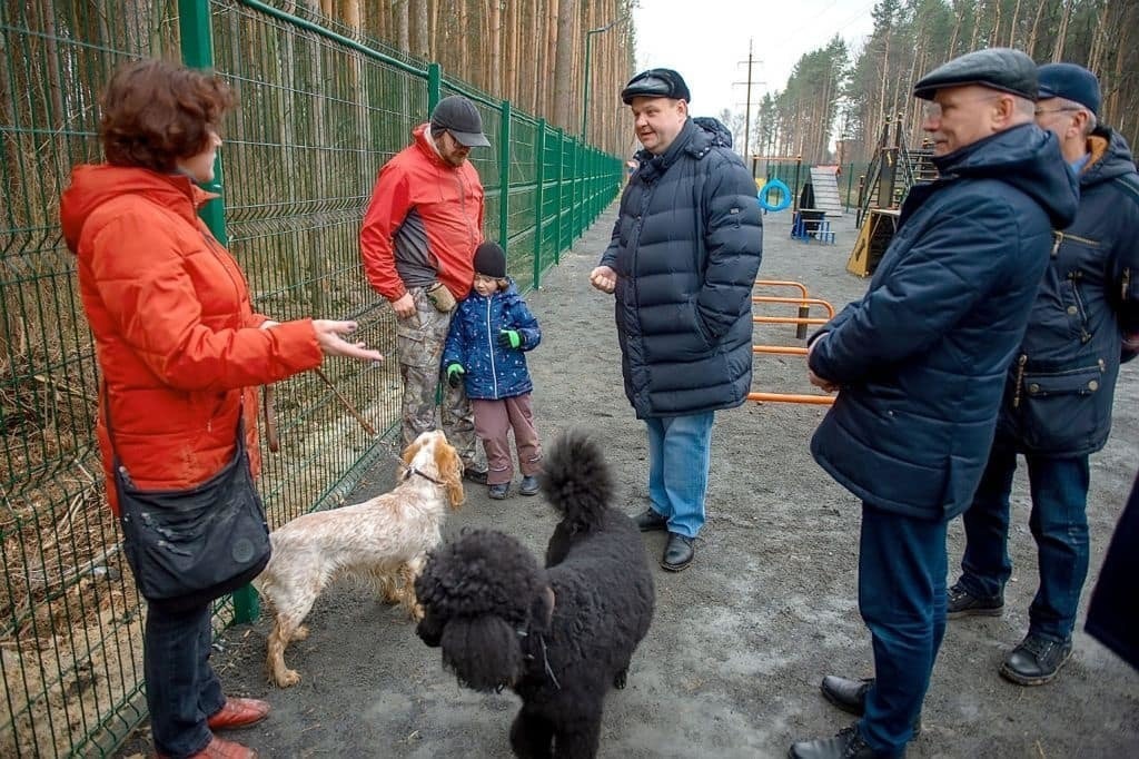 Площадка для собак открылась в "Дубраве"