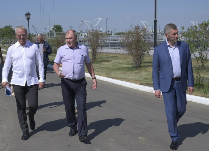 Депутат Госдумы Вячеслав Фетисов побывал с визитом в МУП «Водоканал» г. Подольска