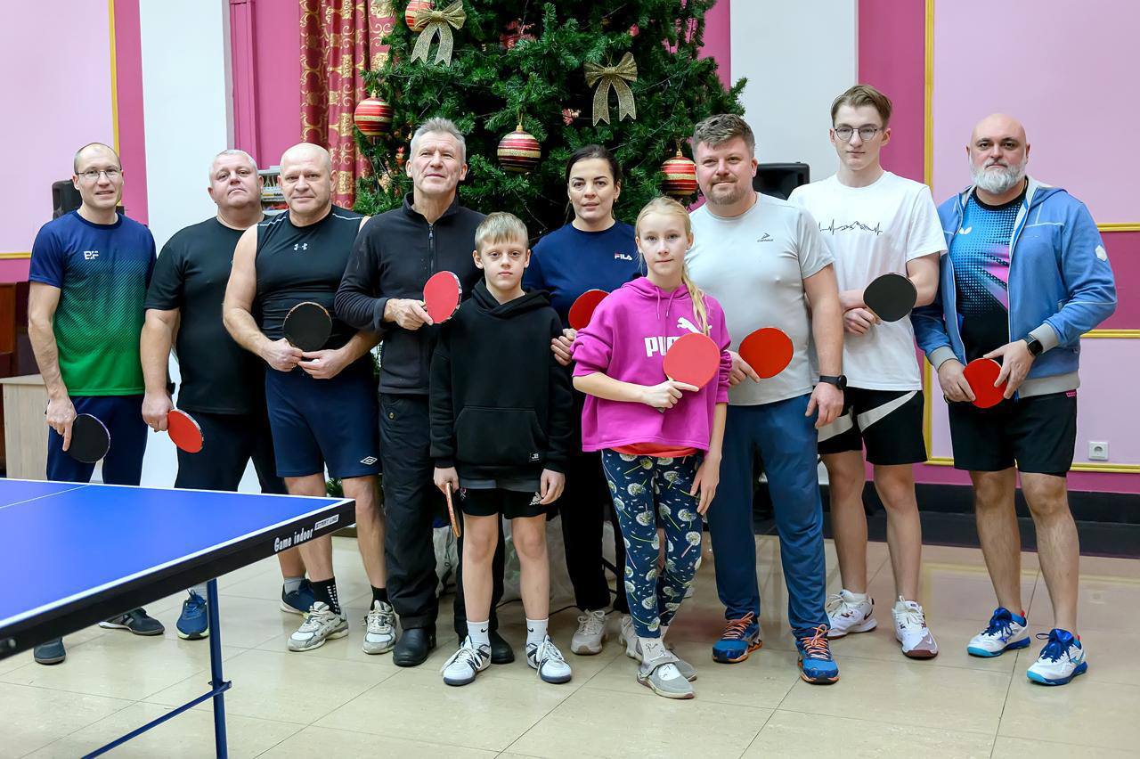 Турнир по настольному теннису прошел в поселке Молодежный г. о. Подольск