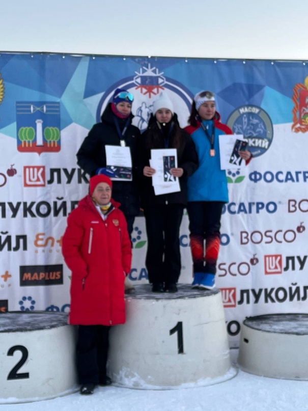 Подольская лыжница одержала победу