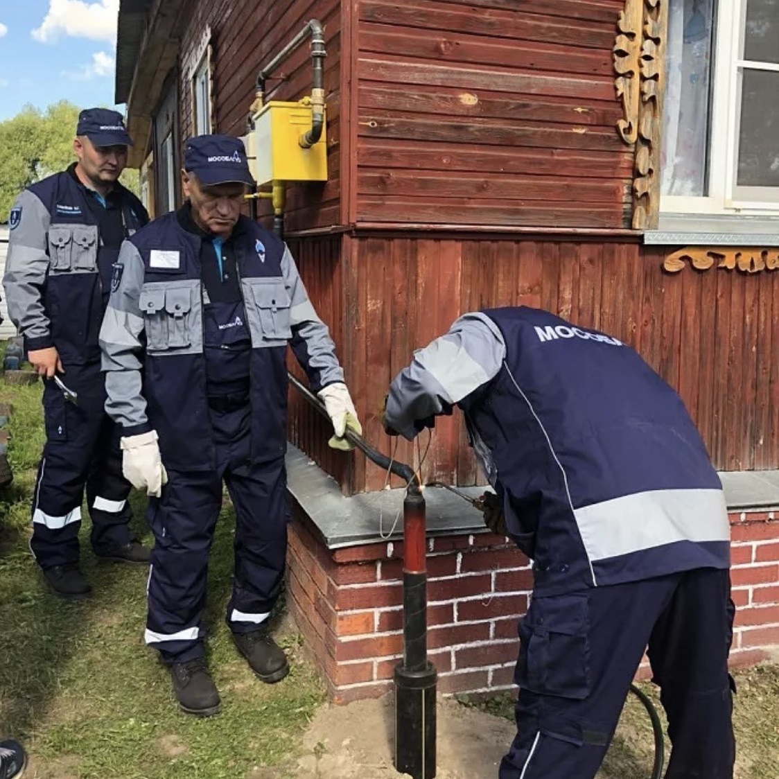 В деревне Докукино по программе социальной газификации газопровод подведен  к границам четырех домовладений