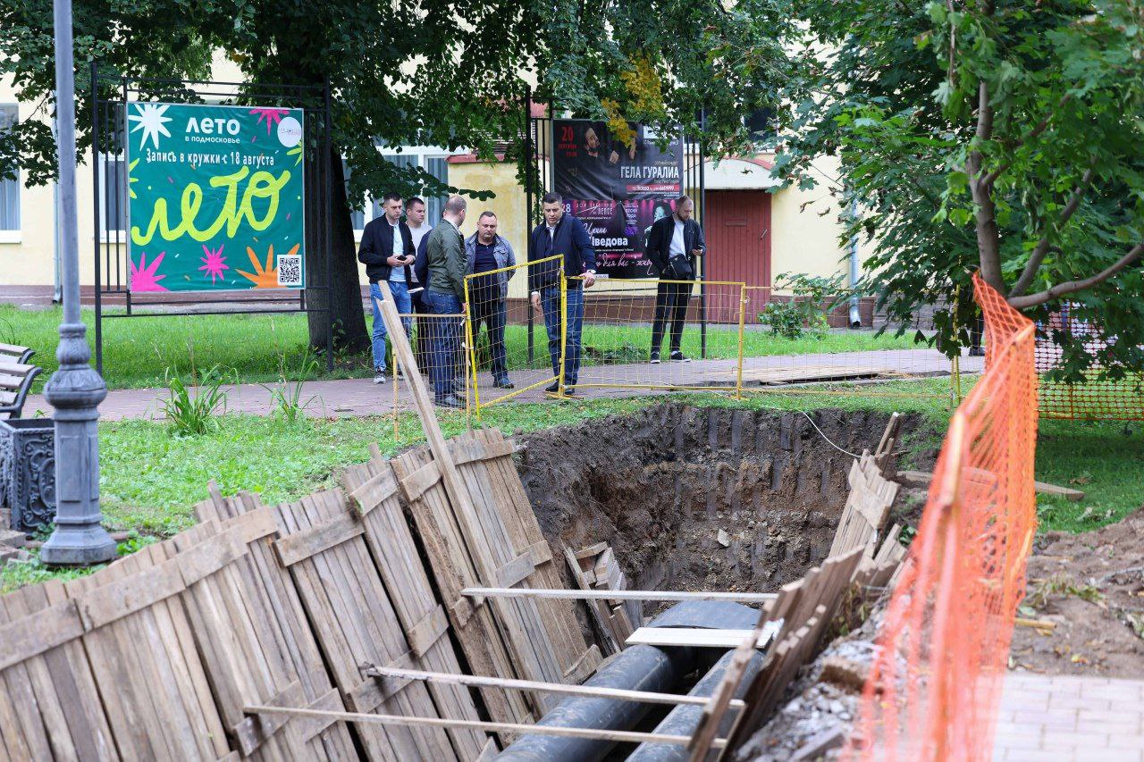 В Подольске продолжают модернизацию объектов теплоснабжения по госпрограмме