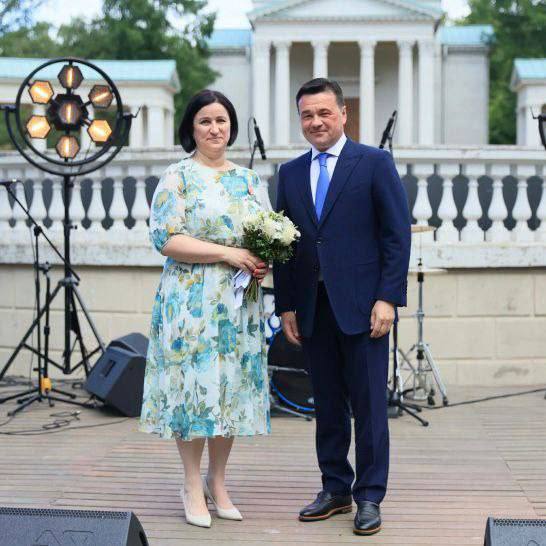Медсестра из Подольска награждена медалью Луки Крымского Медсестра из Подольска награждена медалью Луки Крымского