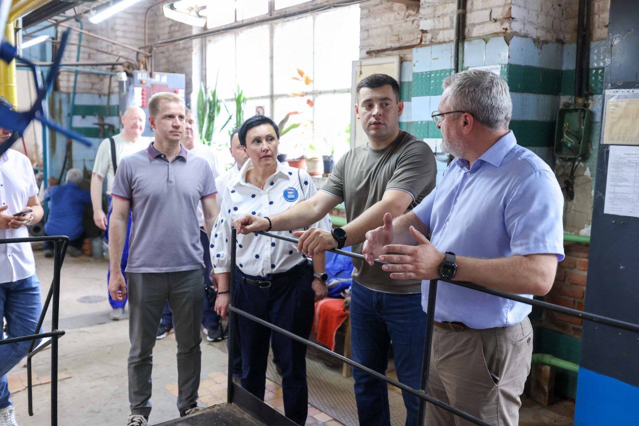 Модернизацию теплосетей проверил на Силикатной глава Подольска
