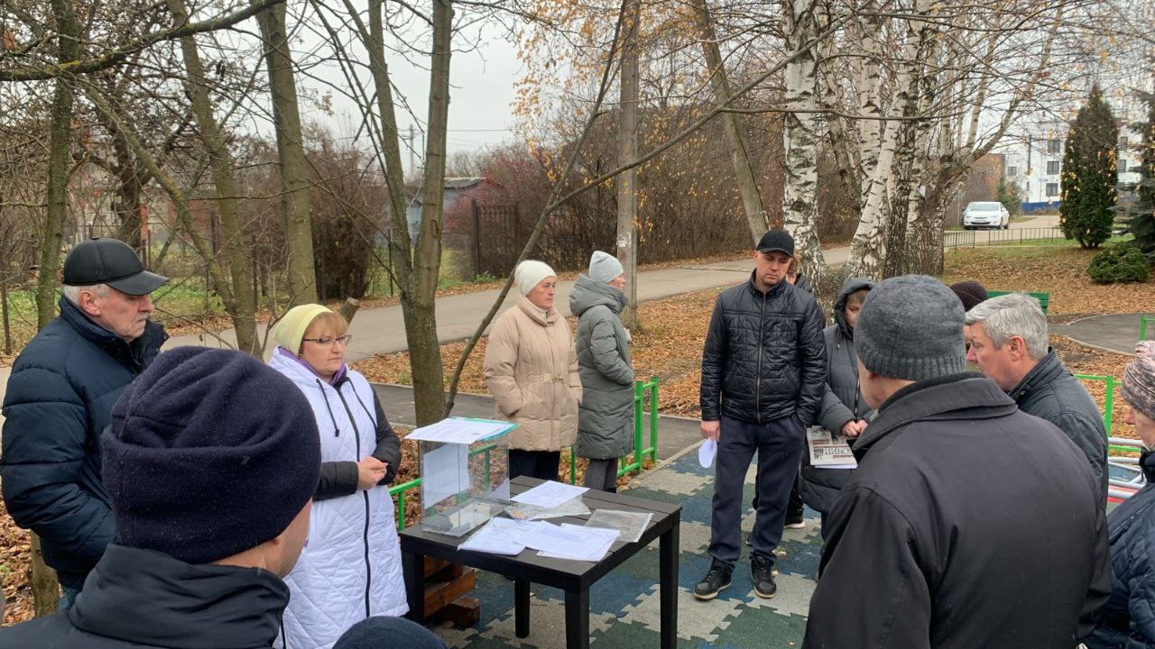 Жители деревень Борисовка и Хряслово выбрали старост 