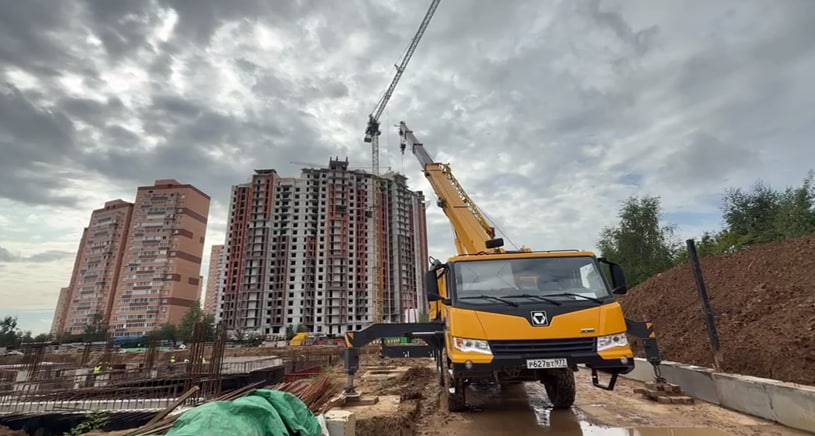 На Красной Горке в Подольске завершается строительство котлована для новой школы