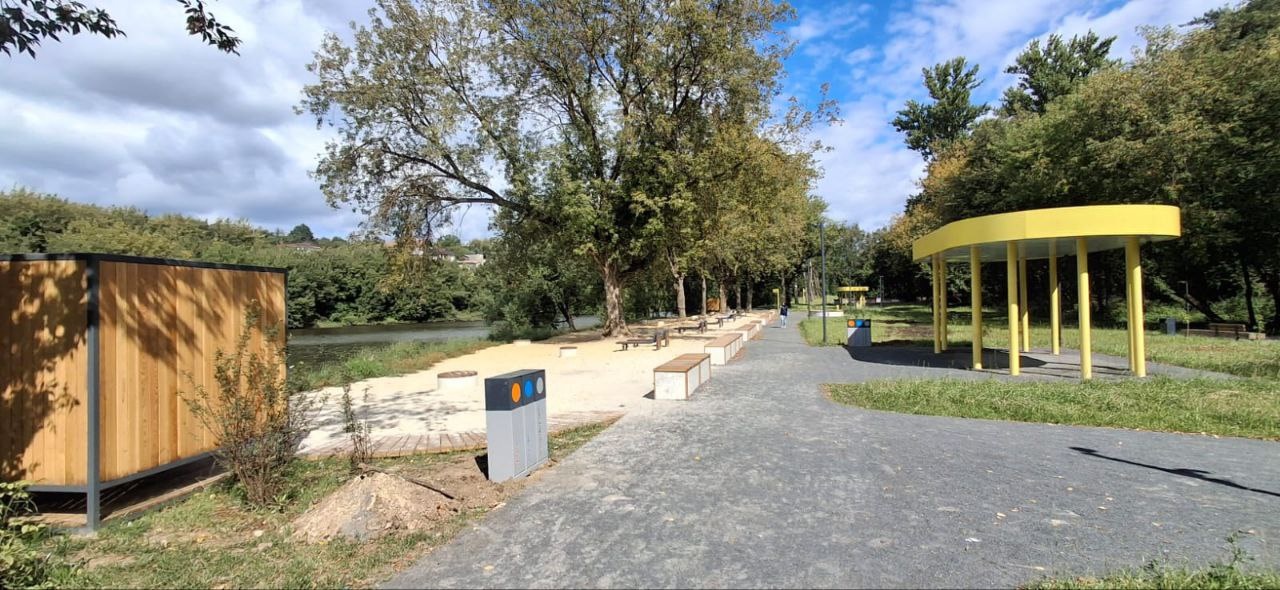 Новая набережная в Подольске