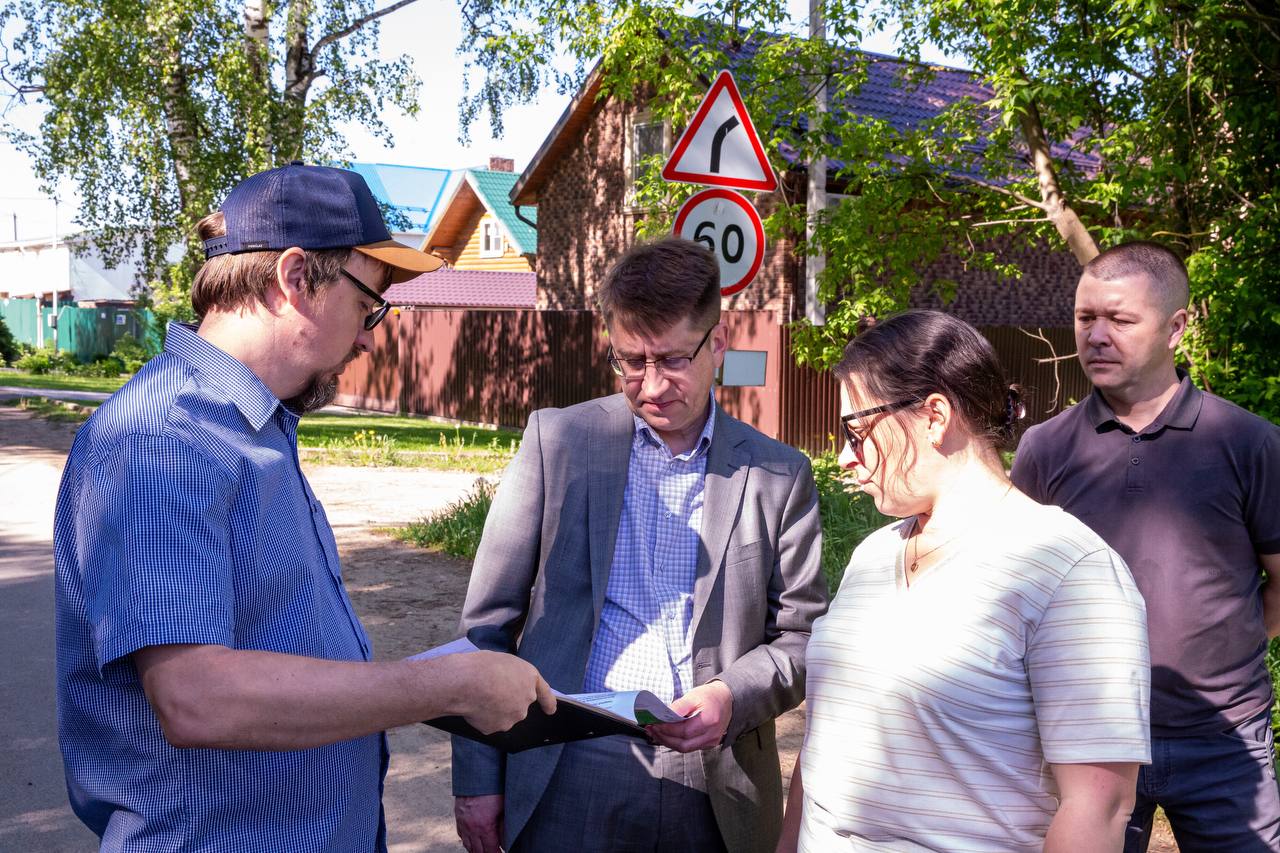 Еженедельные обходы продолжает проводить заместитель главы Подольска Денис Авралов