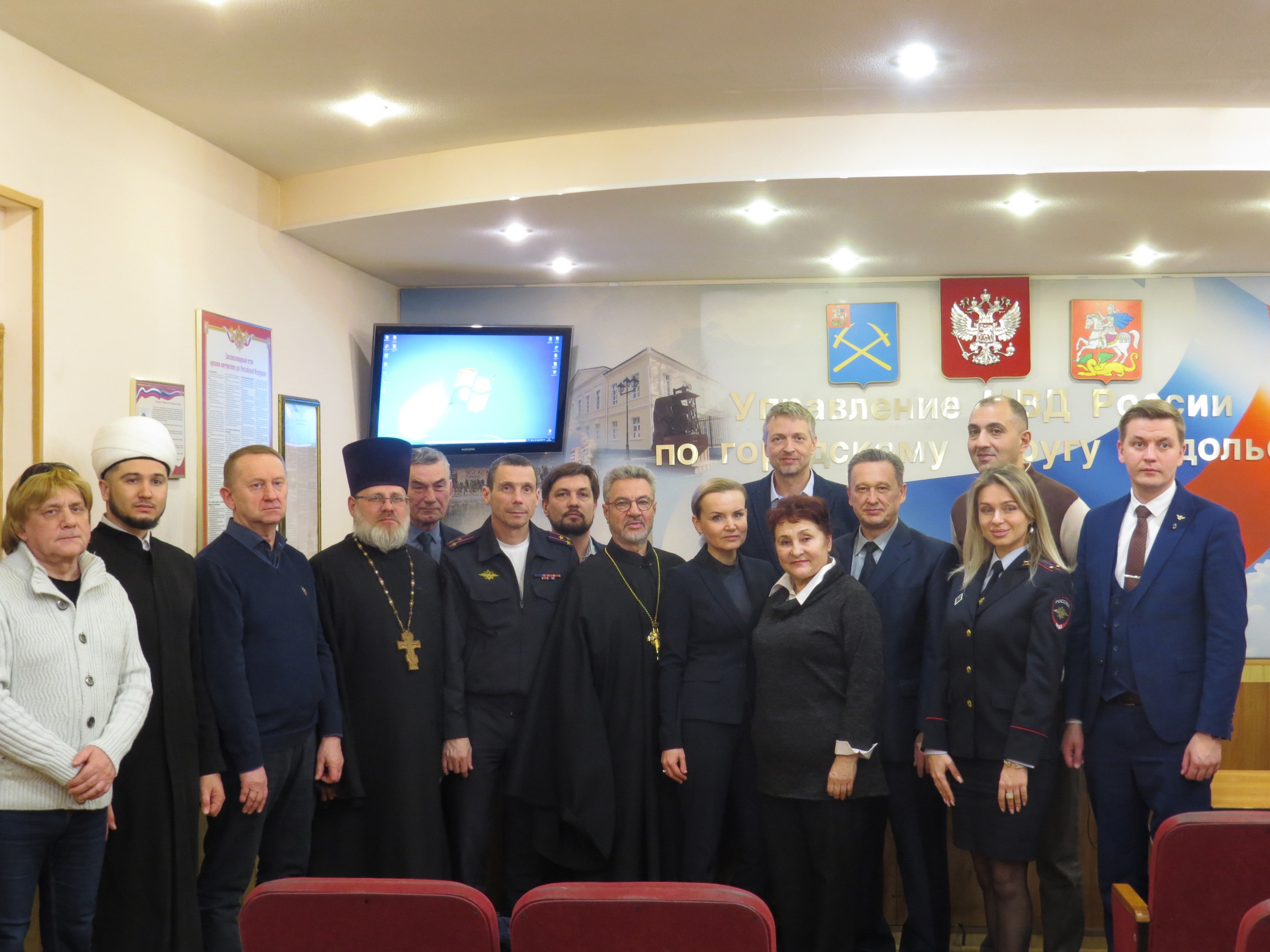 Священнослужители Подольского благочиния вошли в состав общественного совета при УМВД