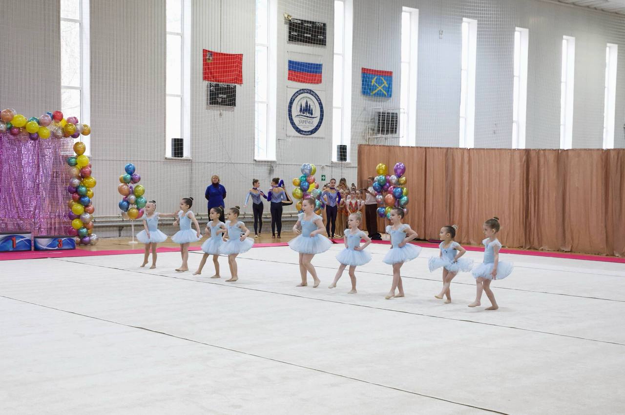 Маленькие звездочки гимнастики блеснули на турнире в Подольске