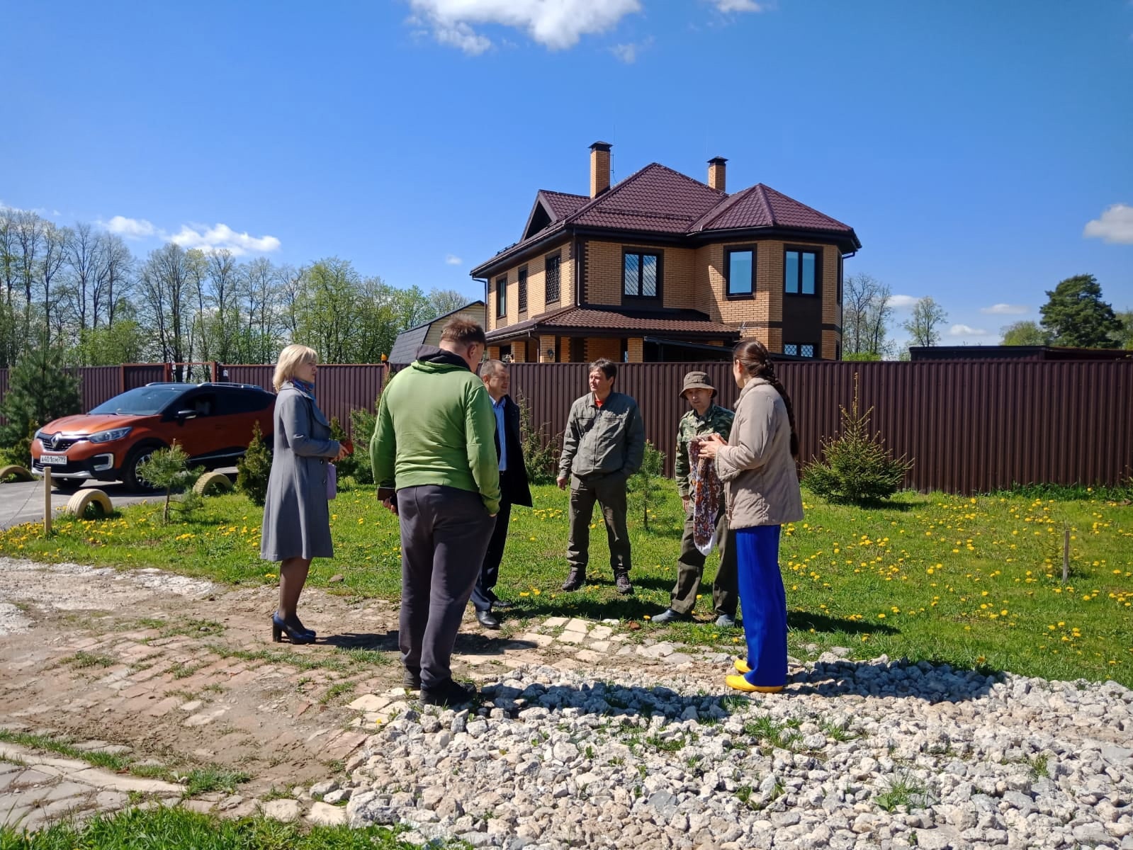 Встреча с жителями д. Слащево
