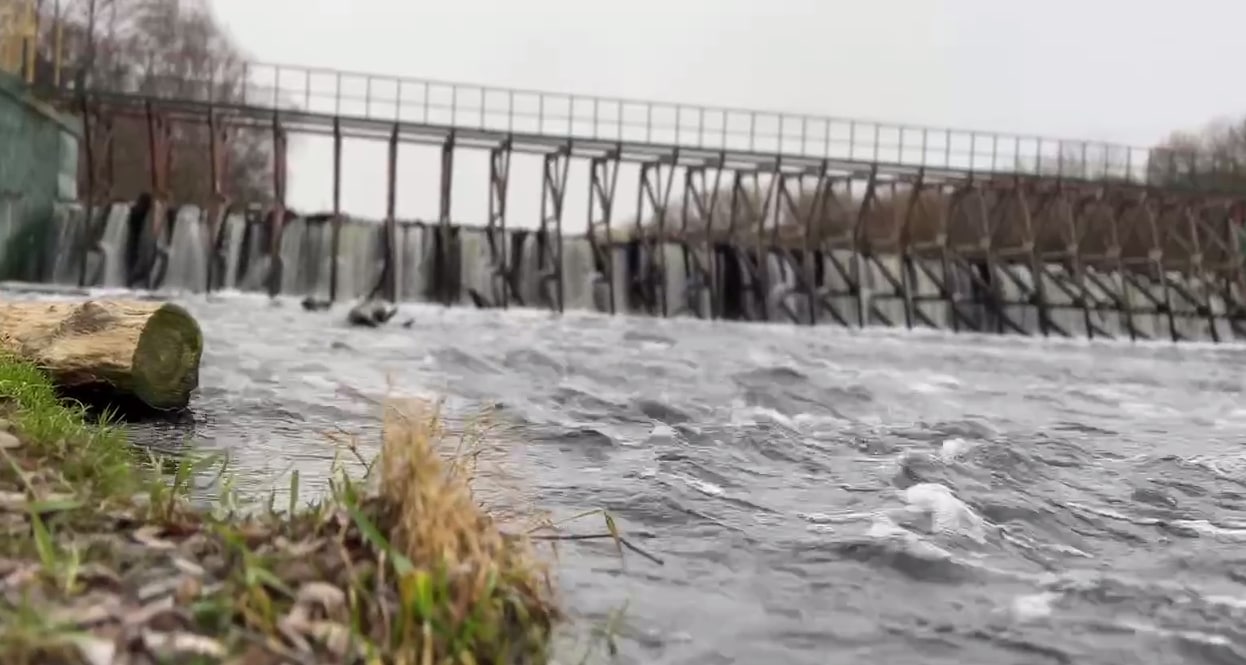 Работы на плотине через Пахру в Подольске пройдут 16-18 ноября