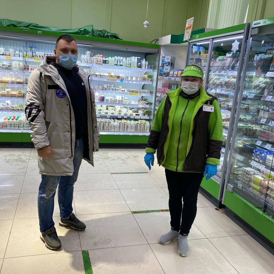 Мониторинг объектов потребительского рынка по проекту ЕР «Народный контроль» продолжается в Подольске